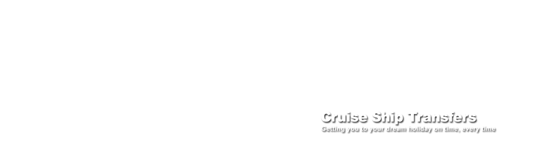 Cruise Ship Transfers Text