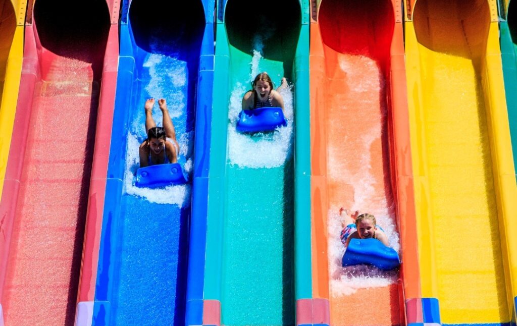 raging waters slide