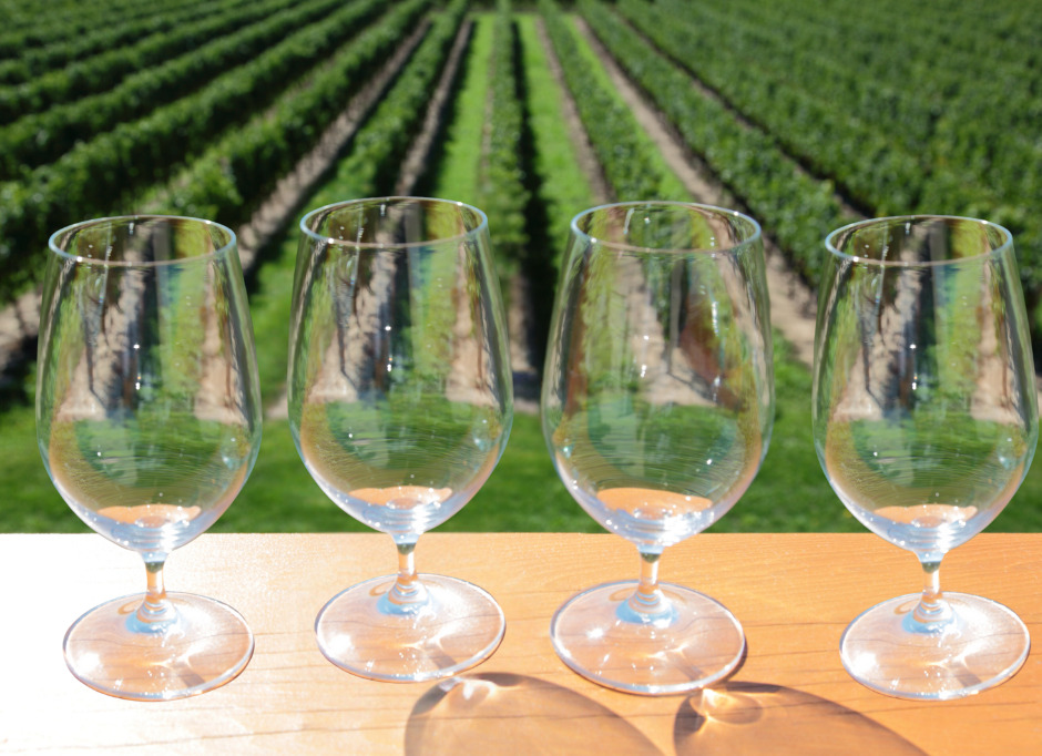 wine glasses hunter valley