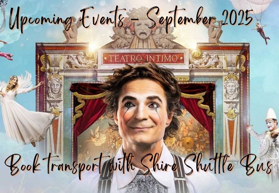 Upcoming Events Sept 2025